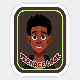 Teenage Look Sticker